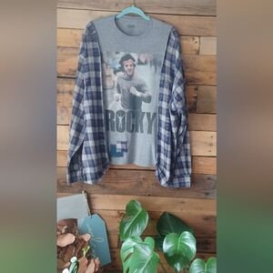 Upcycled Vintage Rocky Graphic Shirt